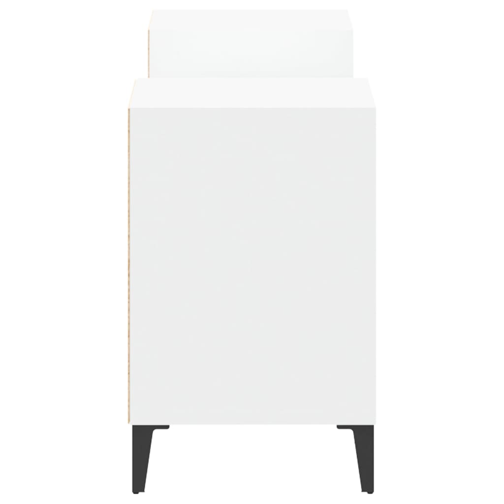 Mobile Porta TV Bianco 160x35x55 cm in Legno Multistrato