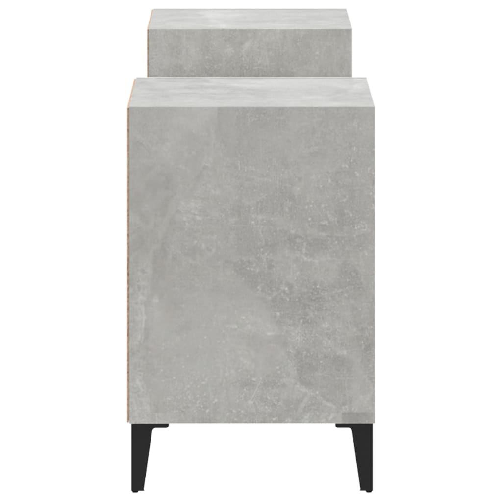 Mobile per TV Grigio Cemento 160x35x55 cm Legno Multistrato