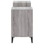 Mobile TV Grigio Sonoma 160x35x55 cm in Legno Multistrato