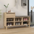 Scarpiera Rovere Sonoma 102x36x60 cm in Legno Multistrato