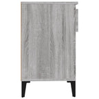 Scarpiera Grigio Sonoma 102x36x60 cm in Legno Multistrato