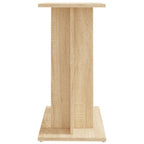 Supporto Acquario 60x30x60cm in Legno Multistrato Rovere Sonoma