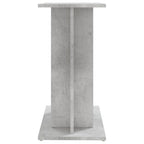 Supporto per acquario in cemento grigio 60x30x60 cm in legno ingegnerizzato