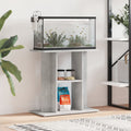 Supporto per acquario in cemento grigio 60x30x60 cm in legno ingegnerizzato