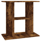 Supporto per acquario in rovere affumicato 60x30x60 cm in legno ingegnerizzato