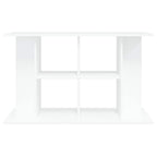 Supporto per Acquario 100x40x60 cm in Legno Multistrato Bianco