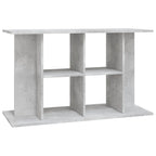 Supporto per acquario in cemento grigio 100x40x60 cm in legno ingegnerizzato