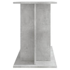 Supporto per acquario in cemento grigio 100x40x60 cm in legno ingegnerizzato
