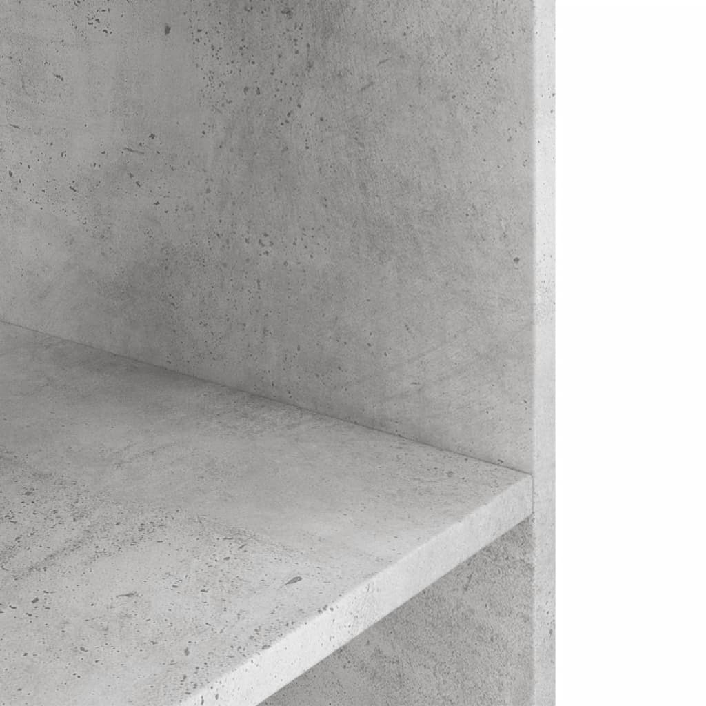 Supporto per acquario in cemento grigio 100x40x60 cm in legno ingegnerizzato