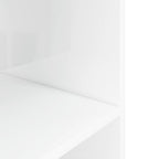 Supporto Acquario 120x40x60 cm Legno Multistrato Bianco Lucido
