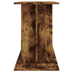 Supporto Acquario 120x40x60 cm in Legno Multistrato Rovere Fumo