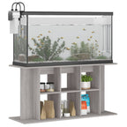 Supporto Acquario 120x40x60 cm Legno Multistrato Grigio Sonoma