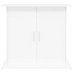 Supporto per Acquario Bianco 81x36x73 cm in Legno Multistrato