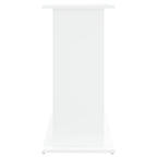 Supporto per Acquario Bianco 81x36x73 cm in Legno Multistrato