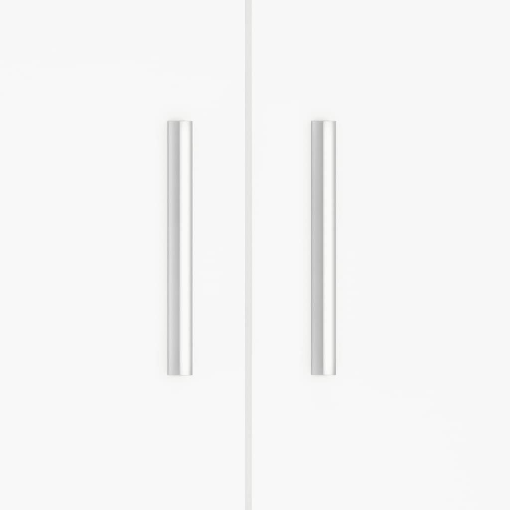 Supporto per Acquario Bianco 81x36x73 cm in Legno Multistrato