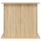 Supporto per acquario in rovere Sonoma 81x36x73 cm in legno ingegnerizzato