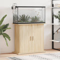 Supporto per acquario in rovere Sonoma 81x36x73 cm in legno ingegnerizzato