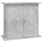 Supporto per acquario in cemento grigio 81x36x73 cm in legno ingegnerizzato