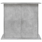 Supporto per acquario in cemento grigio 81x36x73 cm in legno ingegnerizzato