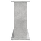 Supporto per acquario in cemento grigio 81x36x73 cm in legno ingegnerizzato