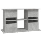 Supporto per acquario in cemento grigio 101x41x58 cm in legno ingegnerizzato