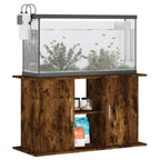 Supporto Acquario 101x41x58 cm in Legno Multistrato Rovere Fumo