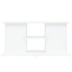 Supporto per Acquario 121x41x58 cm in Legno Multistrato Bianco