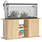Supporto per acquario in rovere Sonoma 121x41x58 cm in legno ingegnerizzato
