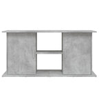Supporto per acquario in cemento grigio 121x41x58 cm in legno ingegnerizzato