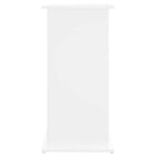 Supporto per Acquario Bianco 81x36x73 cm in Legno Multistrato