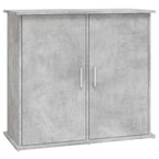 Supporto per acquario in cemento grigio 81x36x73 cm in legno ingegnerizzato