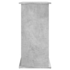 Supporto per acquario in cemento grigio 81x36x73 cm in legno ingegnerizzato