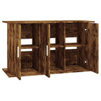 Supporto Acquario 101x41x58 cm in Legno Multistrato Rovere Fumo