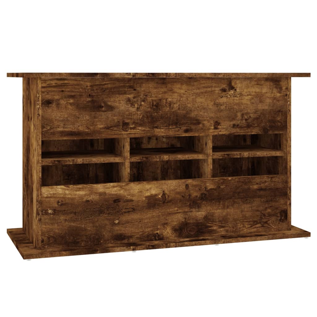 Supporto Acquario 101x41x58 cm in Legno Multistrato Rovere Fumo