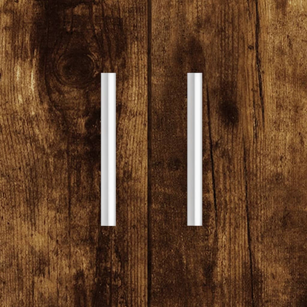 Supporto Acquario 101x41x58 cm in Legno Multistrato Rovere Fumo