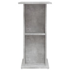 Supporto per acquario in cemento grigio 60,5x36x72,5 cm in legno ingegnerizzato