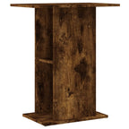 Supporto Acquario 60,5x36x72,5 cm Legno Multistrato Rovere Fumo