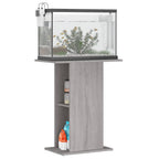 Supporto per Acquario 60,5x36x72,5 cm Multistrato Grigio Sonoma