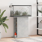 Supporto per Acquario 75x36x72,5 cm Multistrato Grigio Cemento