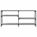 Tavolo Consolle Grigio Sonoma 160x29x75 cm in Legno Multistrato