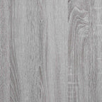 Tavolo Consolle Grigio Sonoma 200x29x75 cm in Legno Multistrato
