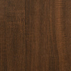 Tavolino Consolle Rovere Marrone 102x35x90 cm Legno Multistrato