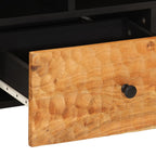 Mobile Porta TV 100x33x46 cm in Legno Massello di Acacia