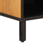 Mobile Porta TV 80x33x46 cm in Legno Massello di Acacia