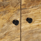 Tavolino da Salotto 80x50x40 cm Legno Massello di Mango