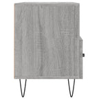 Mobile Porta TV Grigio Sonoma 80x36x50 cm in Legno Multistrato