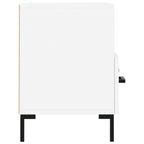 Mobile Porta TV Bianco 80x36x50 cm in Legno Multistrato