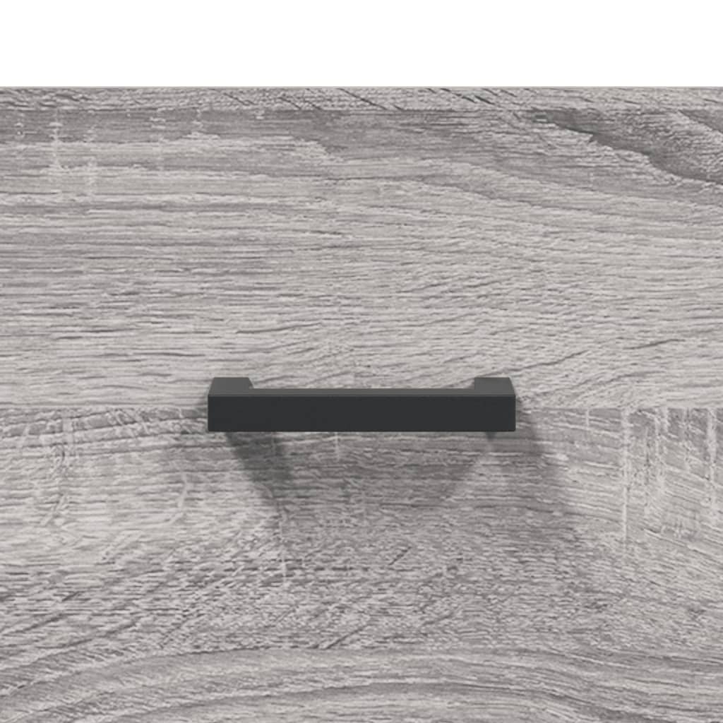 Mobile Porta TV Grigio Sonoma 80x36x50 cm in Legno Multistrato