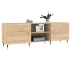 Mobile Porta TV Rovere Sonoma 150x30x50 cm in Legno Multistrato