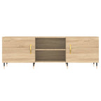 Mobile Porta TV Rovere Sonoma 150x30x50 cm in Legno Multistrato